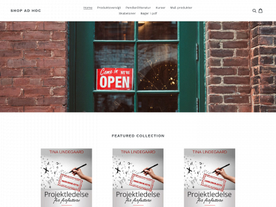 shopadhoc.dk snapshot