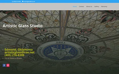 artisticglassstudio.com snapshot