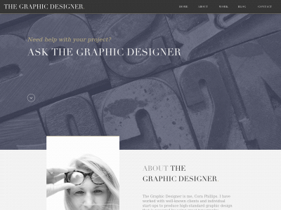 the-graphic-designer.com snapshot