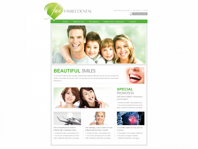 fanfamilydental.com snapshot