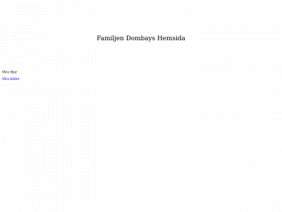 dombay.se snapshot