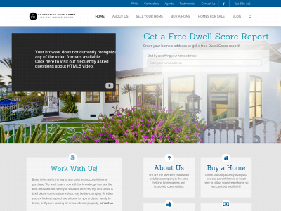 foundationrockhomes.com snapshot