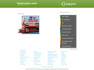 teamnosec.com snapshot