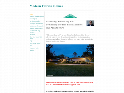 www.modernsouthflorida.com snapshot