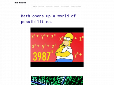 mathmatecions.weebly.com snapshot