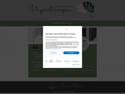 susannekolb-physio.at snapshot