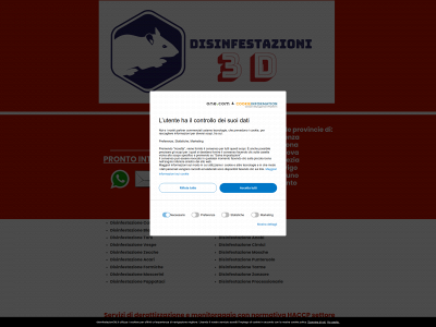 disinfestazioni3d.it snapshot
