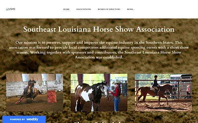 selahorseshow.weebly.com snapshot