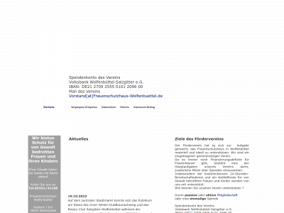 frauenschutzhaus-wolfenbuettel.de snapshot