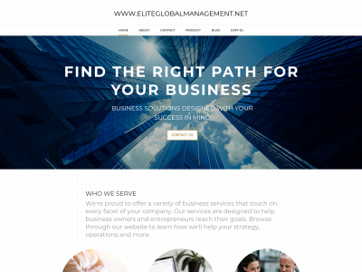 www.eliteglobalmanagement.net snapshot