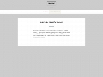 maahanmuuttajantuki.fi snapshot