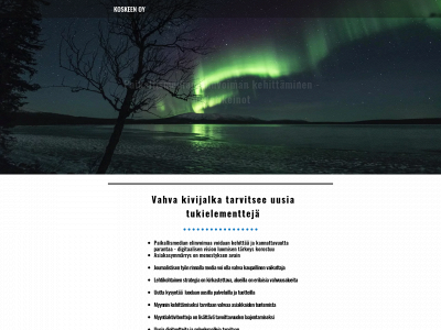 koskeen.fi snapshot