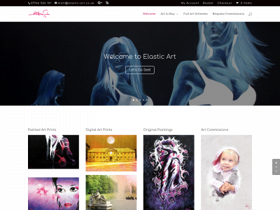 elastic-art.co.uk snapshot