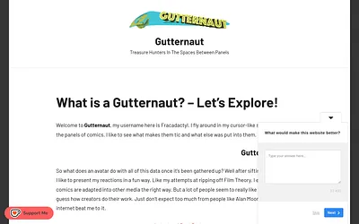 gutternaut.net snapshot