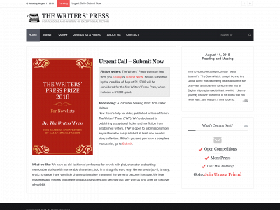 thewriterspress.com snapshot