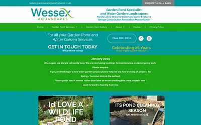 wessexaquascapes.co.uk snapshot