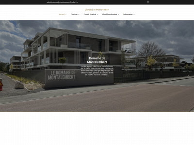 domainemontalembert.fr snapshot