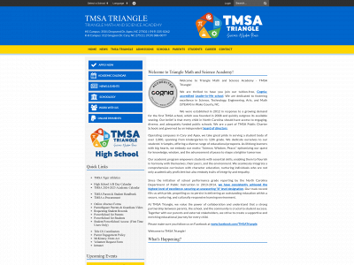 tmsatriangle.org snapshot