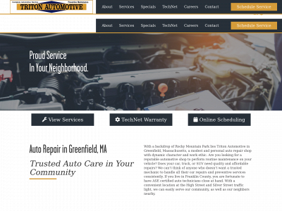 www.tritonrepair.com snapshot