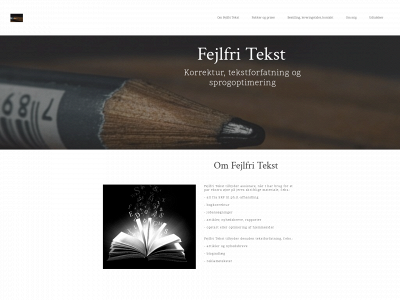 fejlfri-tekst.dk snapshot