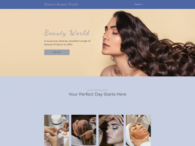 mariabeauty.site snapshot