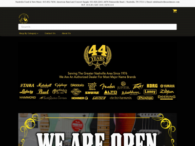 nashvilleusedmusic.com snapshot