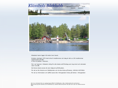 klassbolsbatklubb.se snapshot