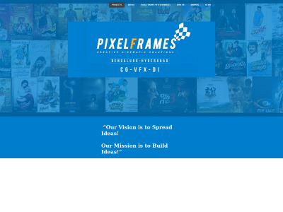 pixelframesvfx.com snapshot