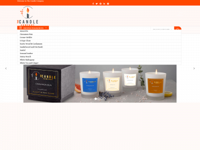 festivalofcandles.com snapshot