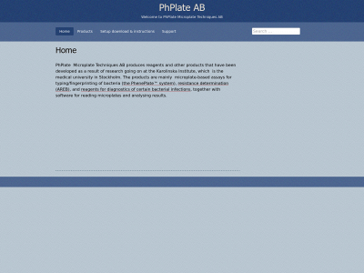 phplate.se snapshot