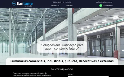 sanlume.com.br snapshot