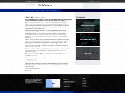 nittobiopharma.com snapshot