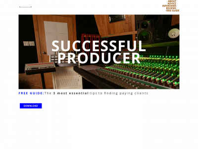 successfulproducer.com snapshot