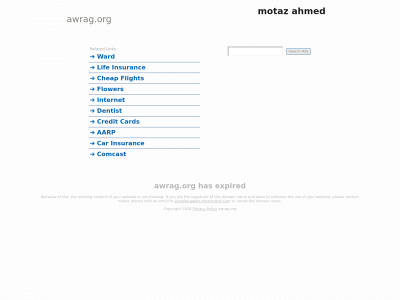 awrag.org snapshot
