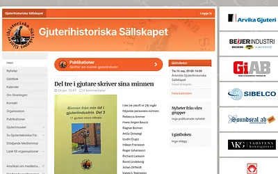 gjuterihistoriska.se snapshot