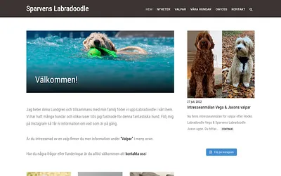 sparvenslabradoodle.se snapshot