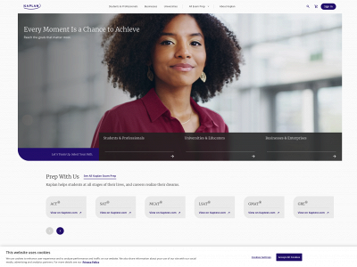 kaplan.com snapshot