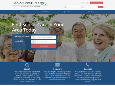 seniorcaredirectory.com snapshot
