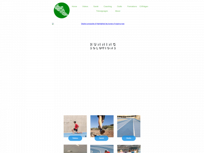 running.solutions snapshot
