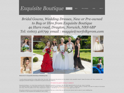 bridalatexquisite.uk snapshot