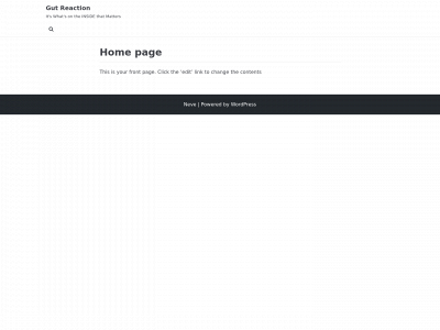 gutreaction.net snapshot