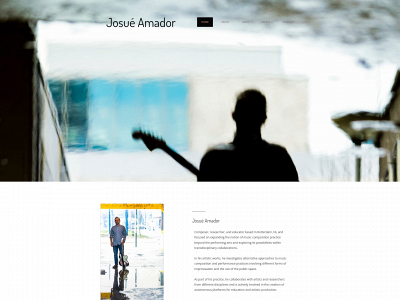 josueamador.com snapshot