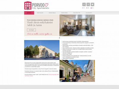 porvoocityapartments.fi snapshot