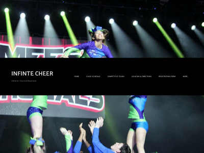 theinfinitecheer.com snapshot