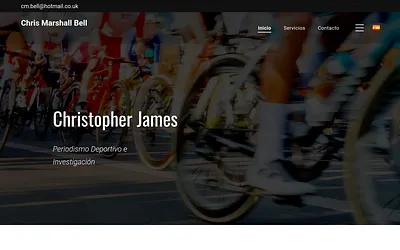 christopherjames.es snapshot