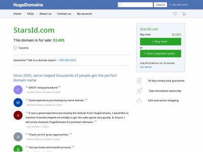 starsid.com snapshot