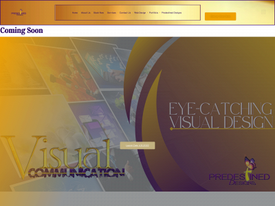 predestineddesigns.org snapshot