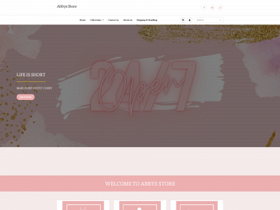 abbys.store snapshot
