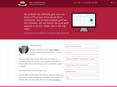 vandeneersten.nl snapshot