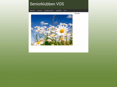 seniorklubben-vos.dk snapshot
